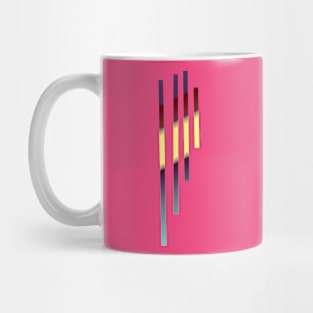 Stripes Modern Art Design Mug